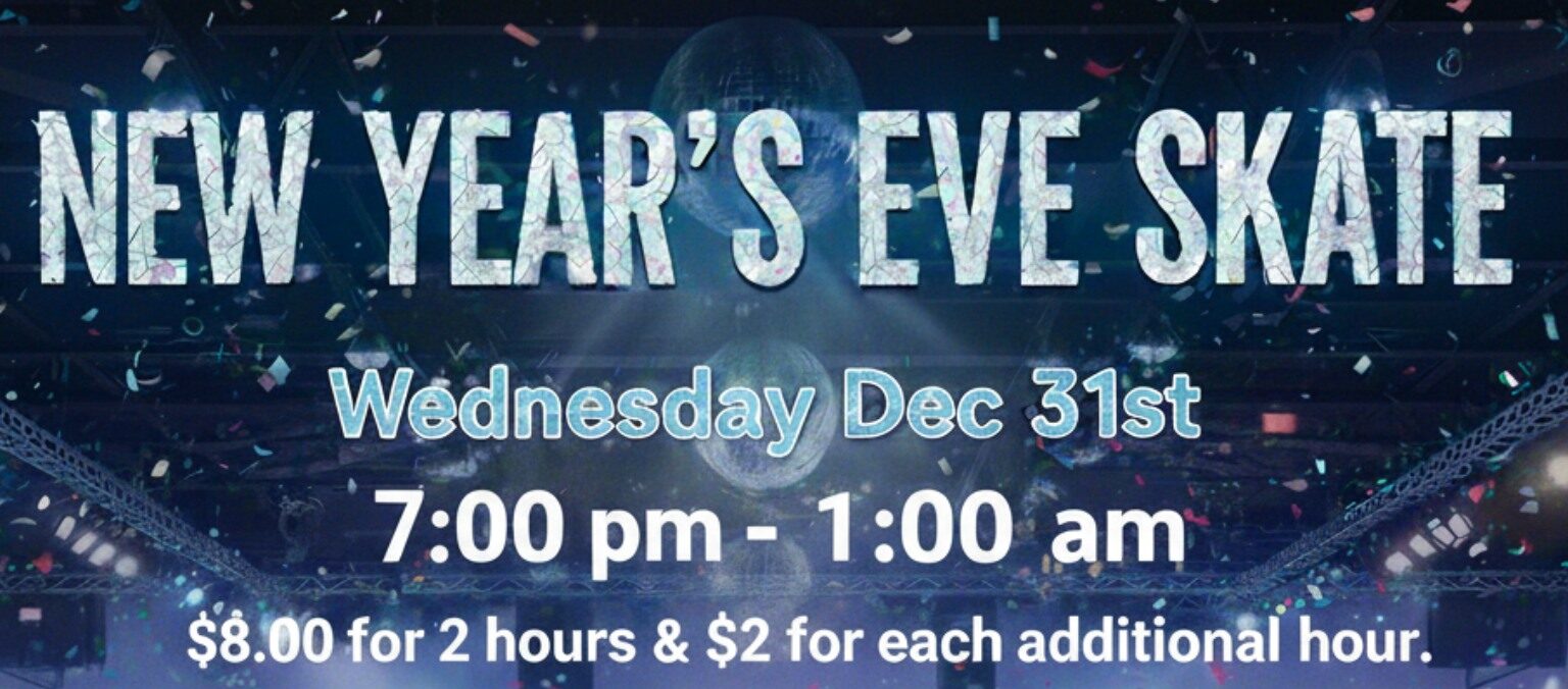 New Years Eve Skate Party '25 - Rocket Skating Plus LLC