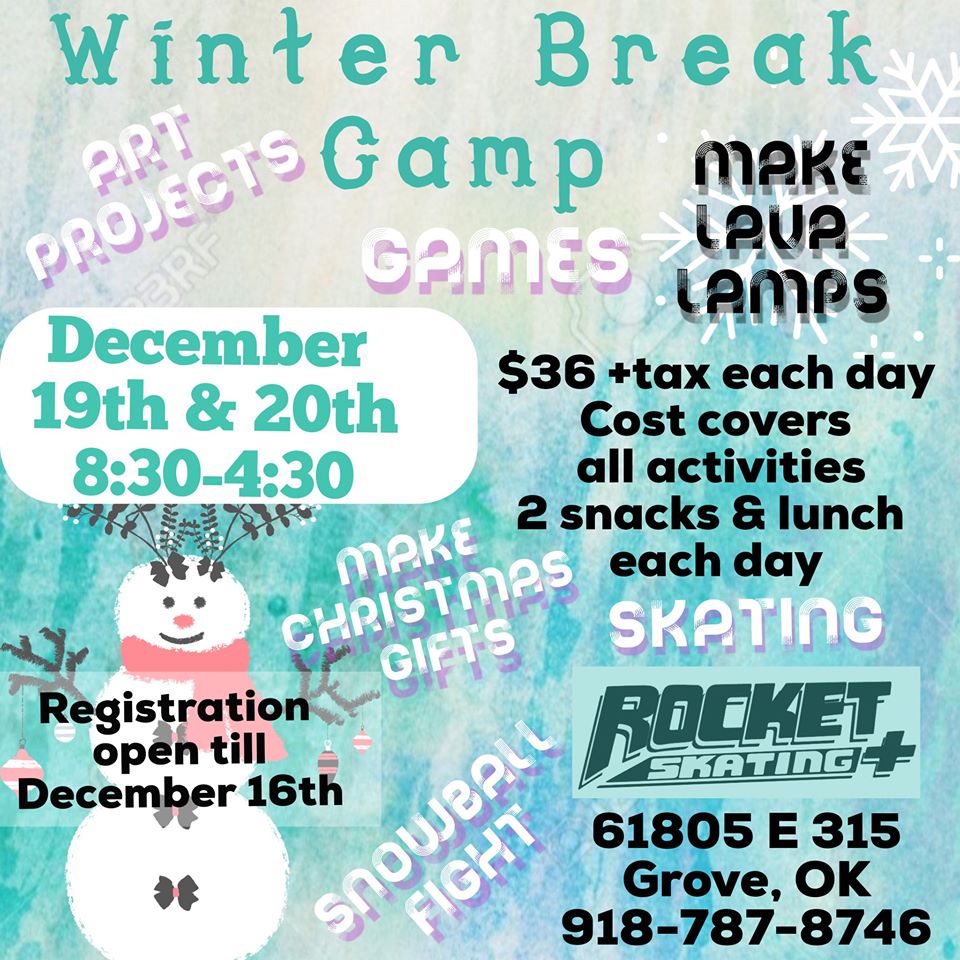 Winter Camp December 19th and 20th - Rocket Skating Plus LLC